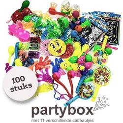 Uitdeelcadeautjes 100 STUKS - Traktatie - Klein speelgoed - Grabbelton - Pinata vulling - Uitdeelbox - Kinderfeestje